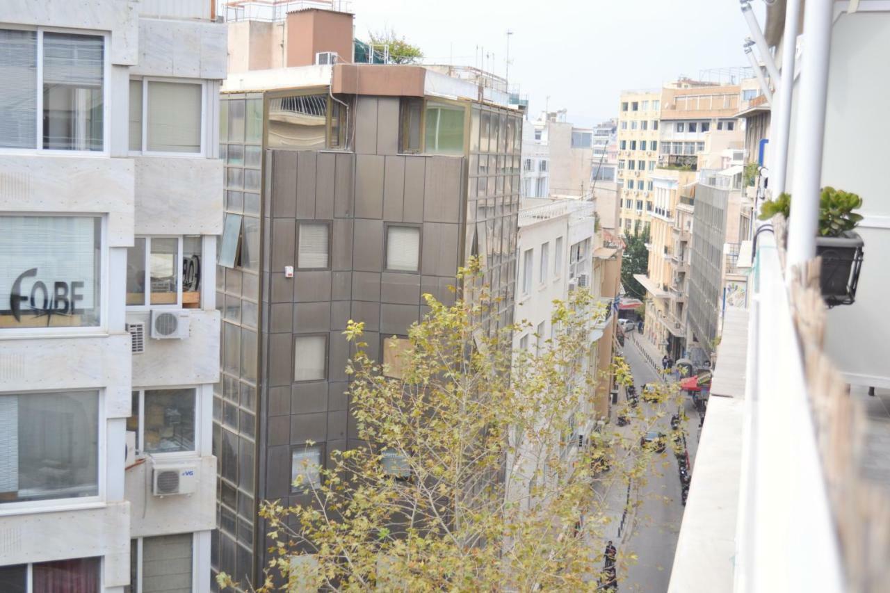 Athens Modern Minimalistic Sunny Studio With Balcony Appartement Buitenkant foto